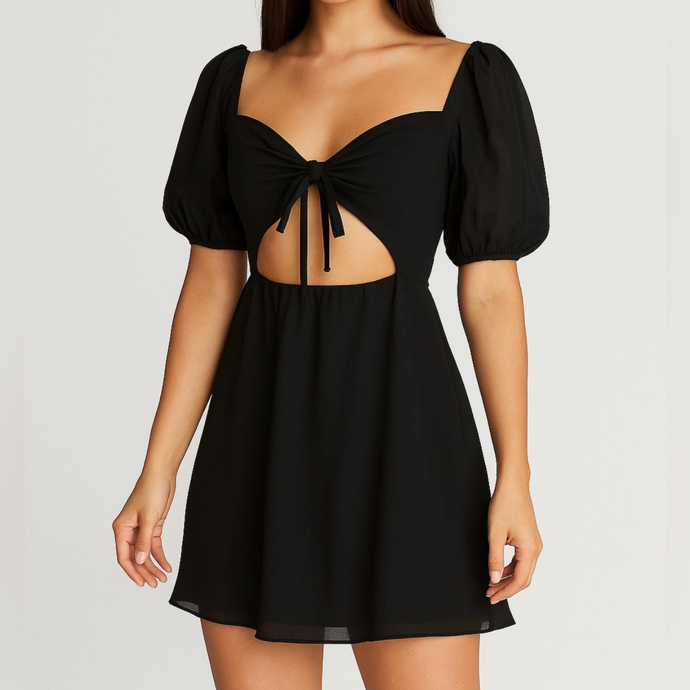 Stone Cold Fox Cut Out Mini Dress Black Size XS - Picture 11 of 11